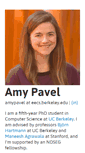 Mobile Screenshot of amypavel.com